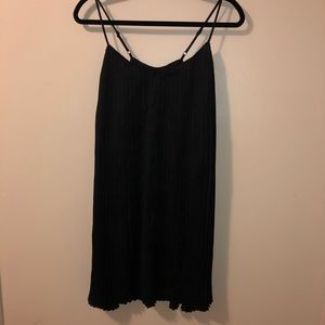 ALLSAINTS NWTBlack Pleated Dress,Size-8